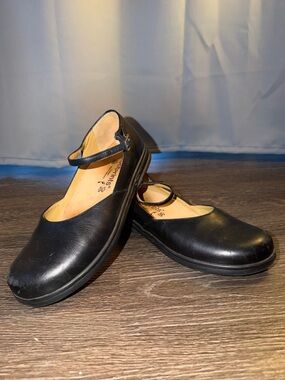 Footprints by Birkenstock leather slingback flats 90s Emo Size 41 Good condition